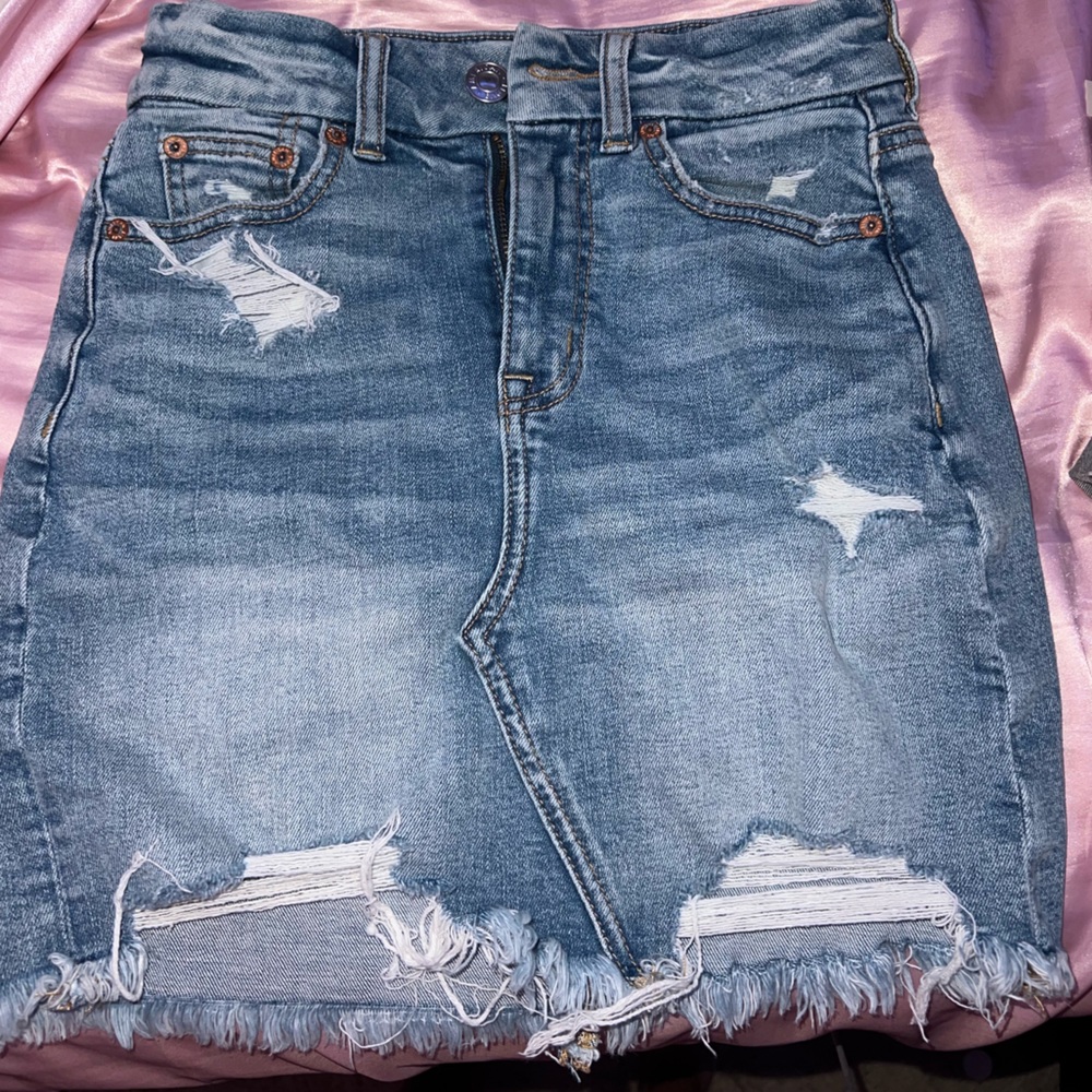 American Eagle jean skirt